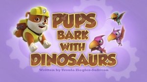 Labková patrola Labky štekajú s dinosaurami