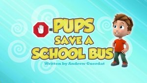 Labková patrola Labky zachraňujú školský autobus