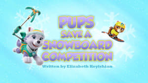Labková patrola Labky zachraňujú snowboardové preteky