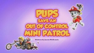 Labková patrola Labky zachraňujú splašenú mini-patrolu