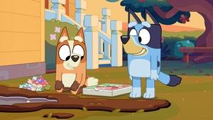 Bluey Pizza dievčatá