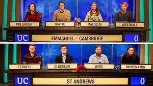 University Challenge Epizóda 4