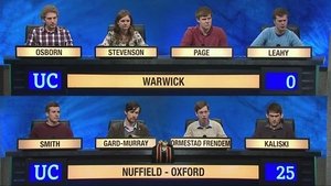 University Challenge Epizóda 18