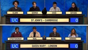 University Challenge Epizóda 17