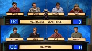 University Challenge Epizóda 29