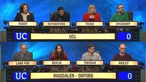 University Challenge Epizóda 61