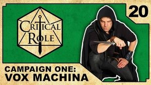Critical Role Epizóda 20