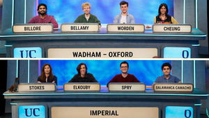 University Challenge Epizóda 21